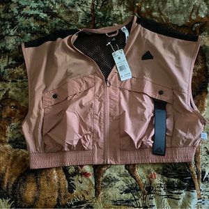 Adidas City Escape Premium Vest 'Clay Strata' - Men's Size Medium (IA0014)